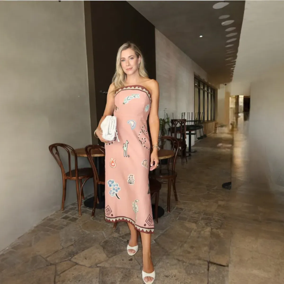 Alemais Laurence Midi Dress Size 10 - Image 4