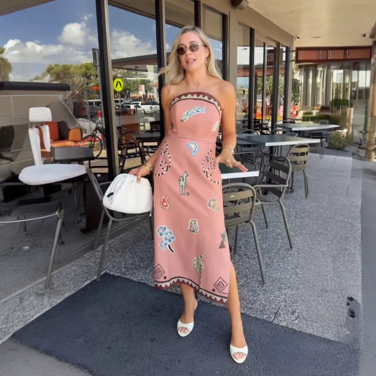 Alemais Laurence Midi Dress Size 12 for rent on The Volte - main image