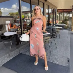 Alemais Laurence Midi Dress Size 12 for rent on The Volte - image 5