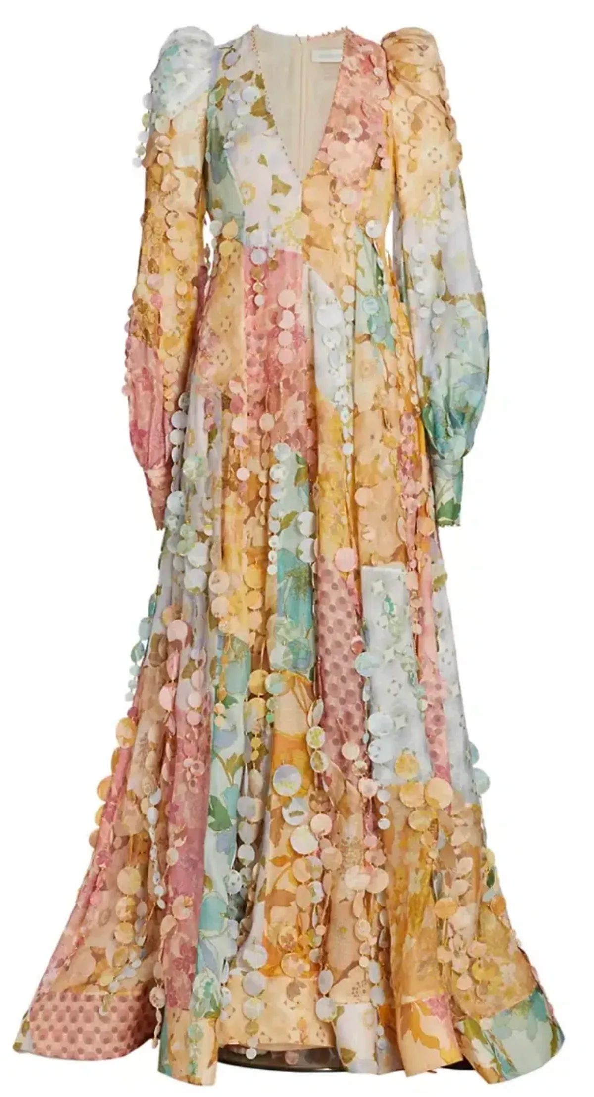 Zimmermann Tempo Patch Rainbow Gown size 6 - Image 5