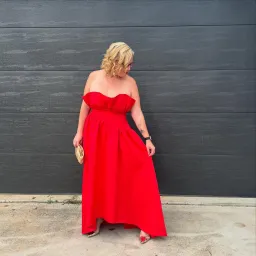 Elliatt Laurel Sleeveless Maxi Dress in Red XL/AU14 for rent on The Volte - image 2