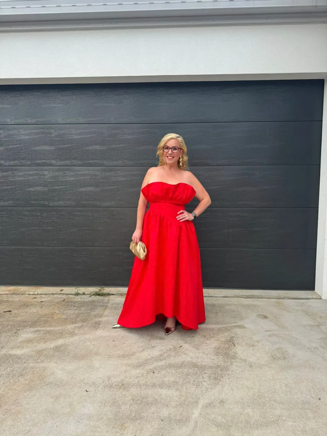 Elliatt Laurel Sleeveless Maxi Dress in Red XL/AU14 for rent on The Volte - main image