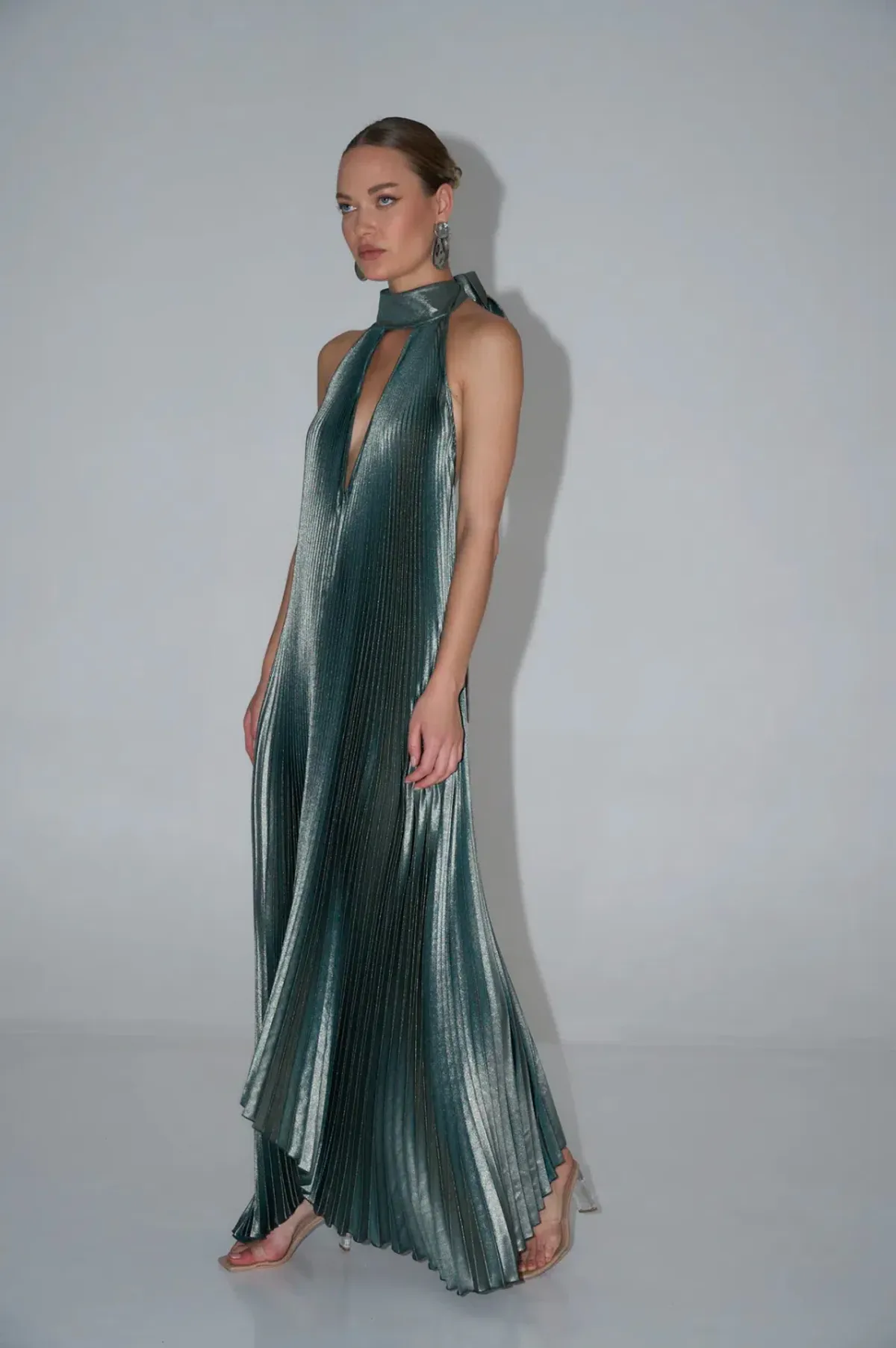 L'idee Opera Gown - Oil Shine Size AU 8 for rent on The Volte - main image