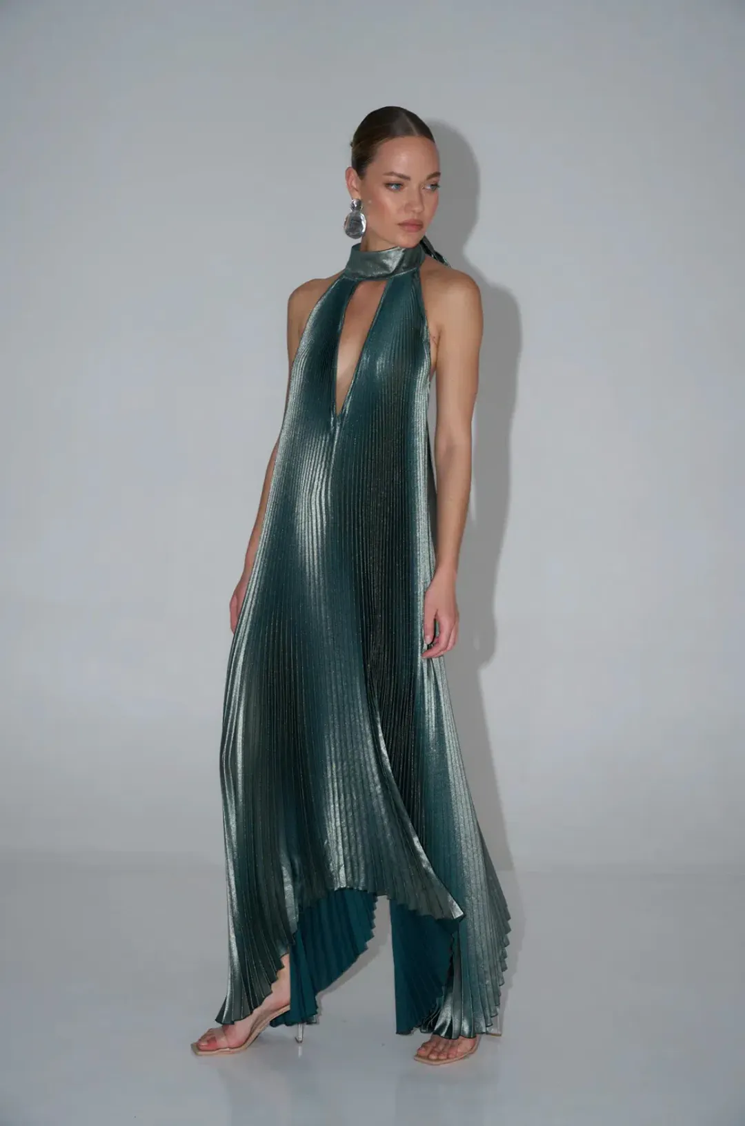 L'idee Opera Gown - Oil Shine Size AU 8 for rent on The Volte - main image