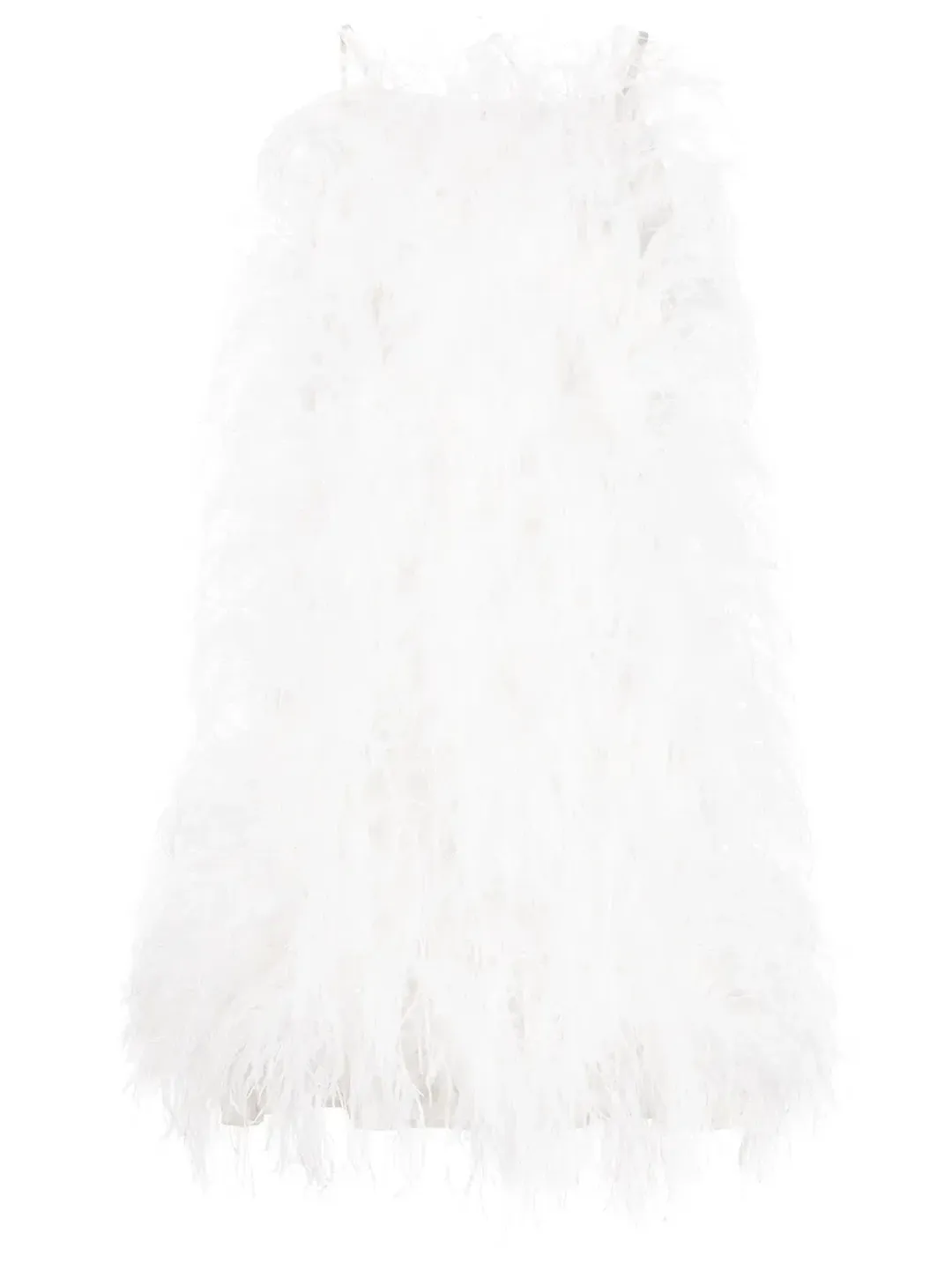 Shannon Dress Ostrich Dress for rent on The Volte - main image
