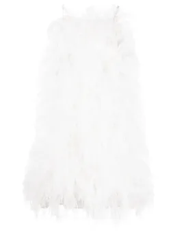 Shannon Dress Ostrich Dress for rent on The Volte - image 5
