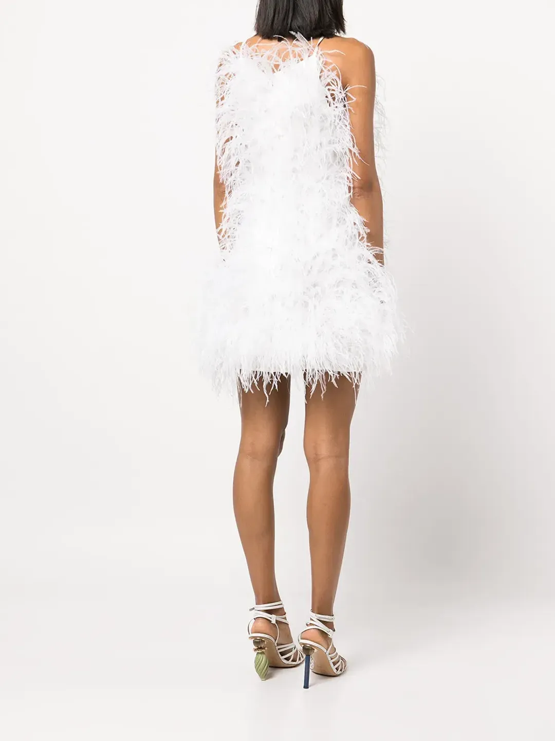 Shannon Dress Ostrich Dress for rent on The Volte - main image