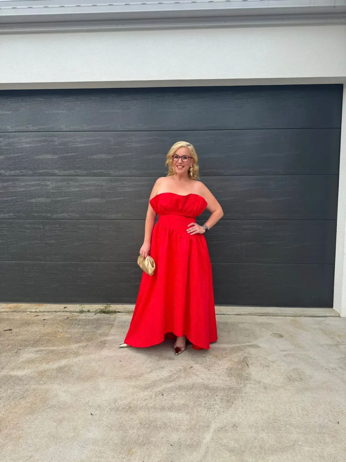 Elliatt Laurel Sleeveless Maxi Dress in Red L/AU 12 - Image 1