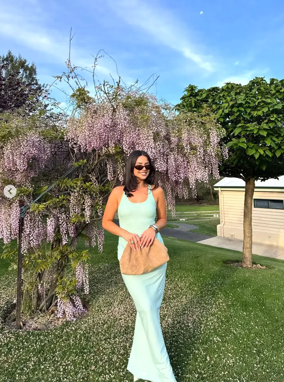 Benni Jade Maxi Dress size 6 for rent on The Volte - main image
