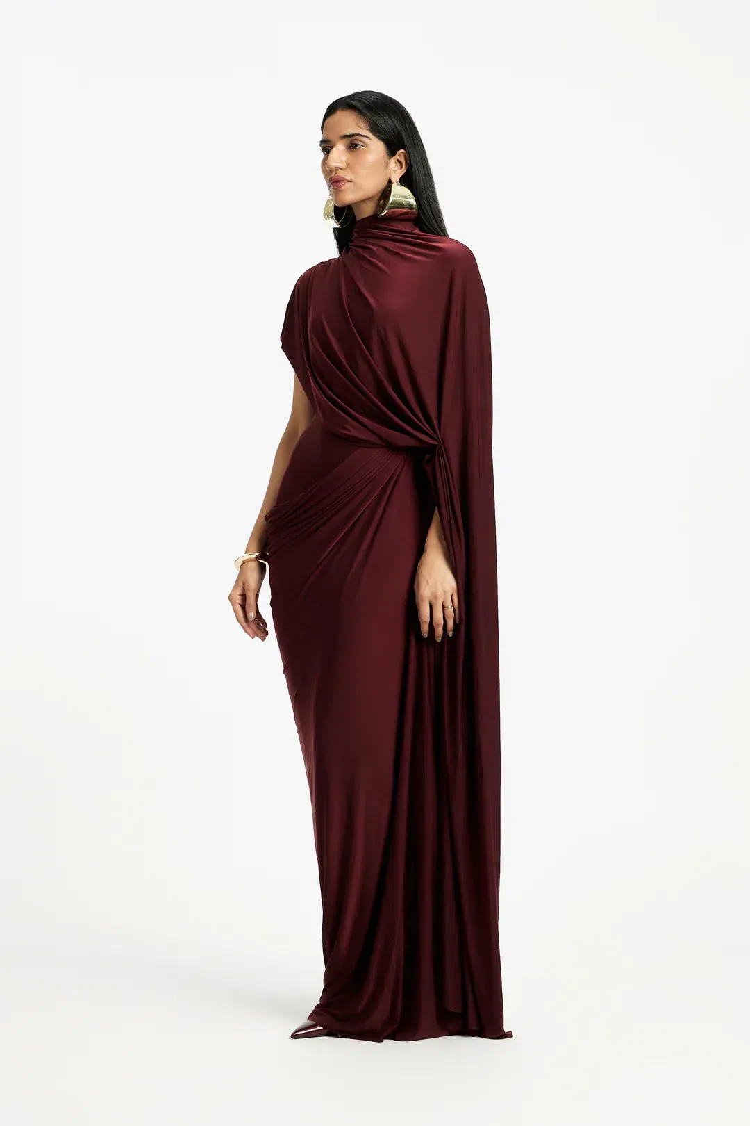 Deme by Gabriella Daphne Burgundy size M for rent on The Volte - main image