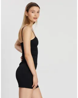 Bec & Bridge Zebre Mini Dress Black Size AU 10 for rent on The Volte - image 2