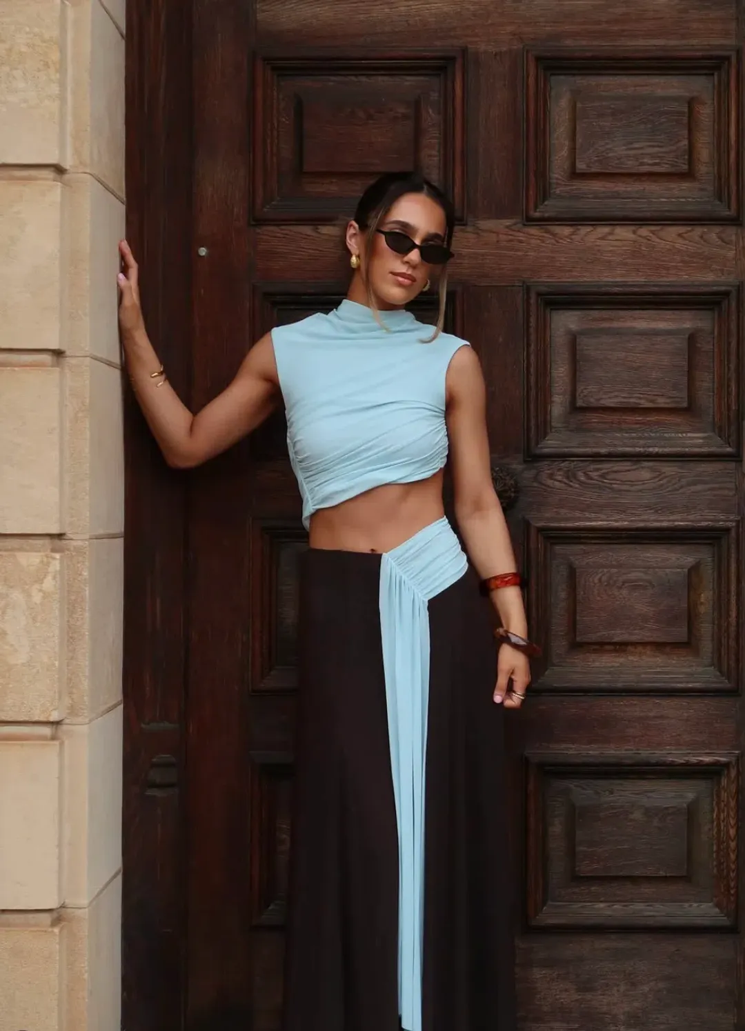 Bec + Bridge Conni Aysm Midi Dress size 12 for rent on The Volte - main image