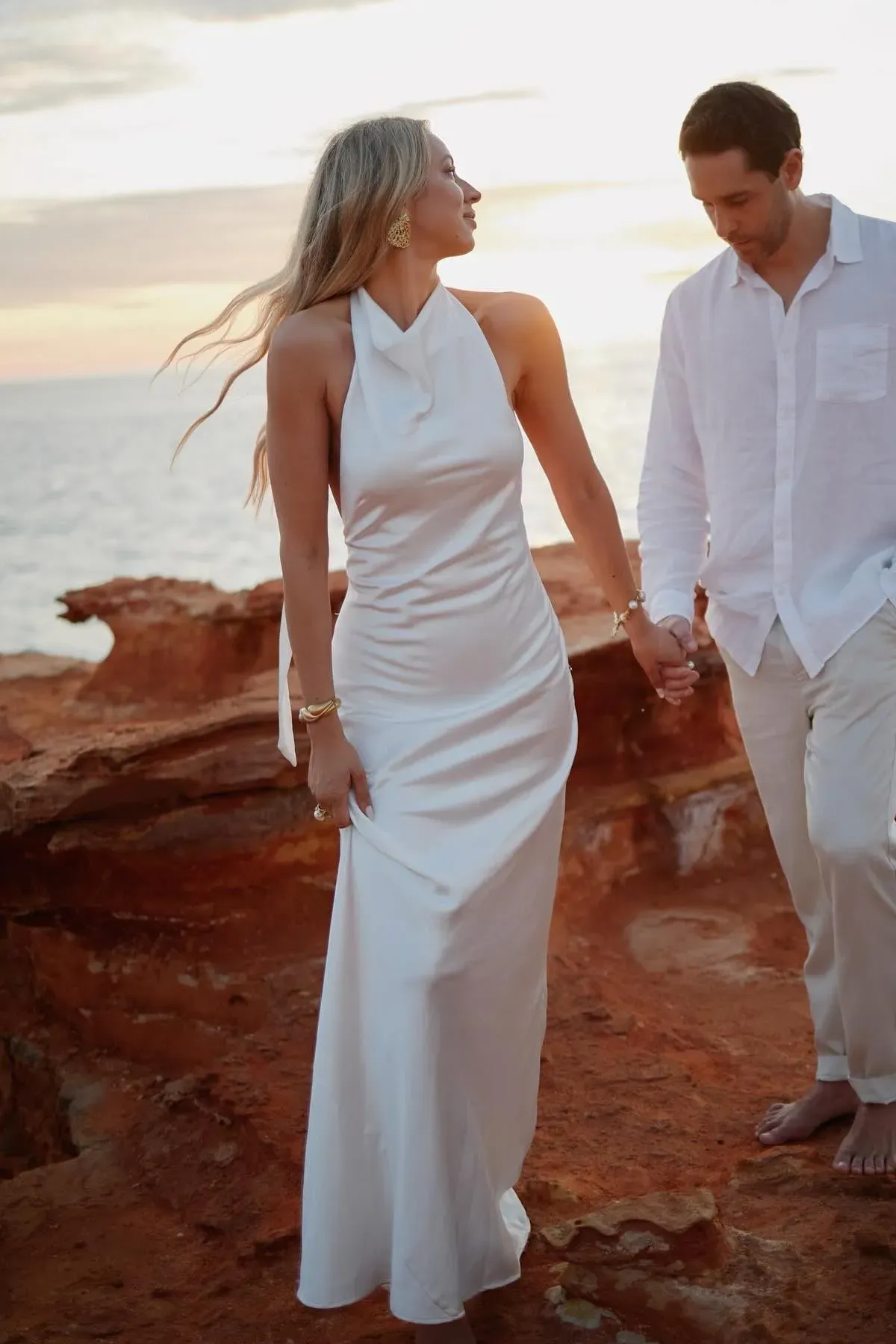 One Fell Swoop Kristina Dress-Angel White Size 10 - Image 7