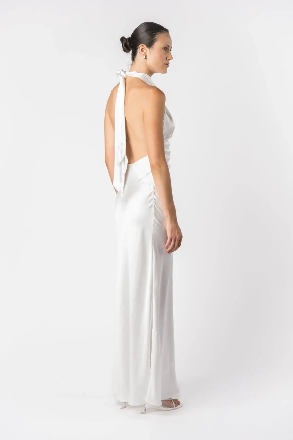 One Fell Swoop Kristina Dress-Angel White Size 10 - Image 3