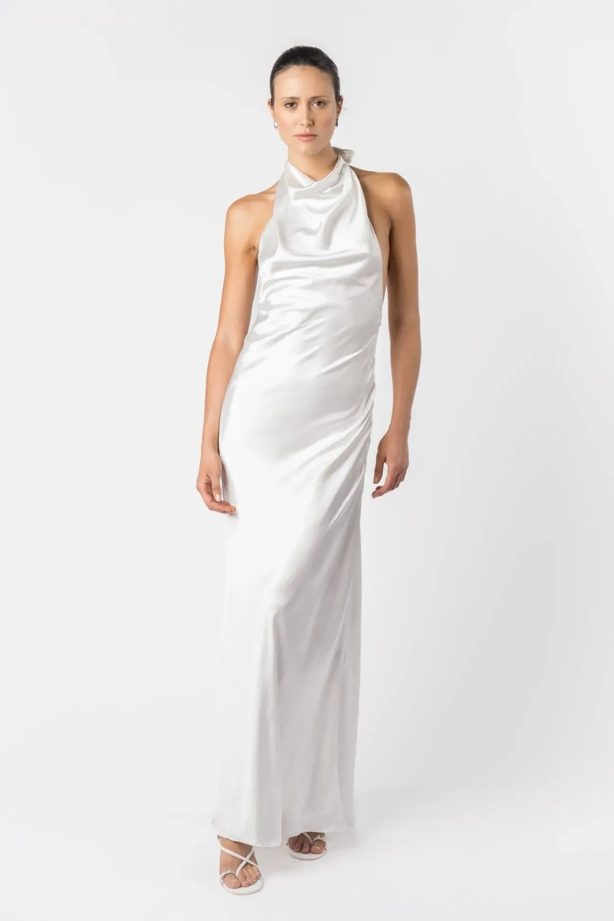 One Fell Swoop Kristina Dress-Angel White Size 10 - Image 5