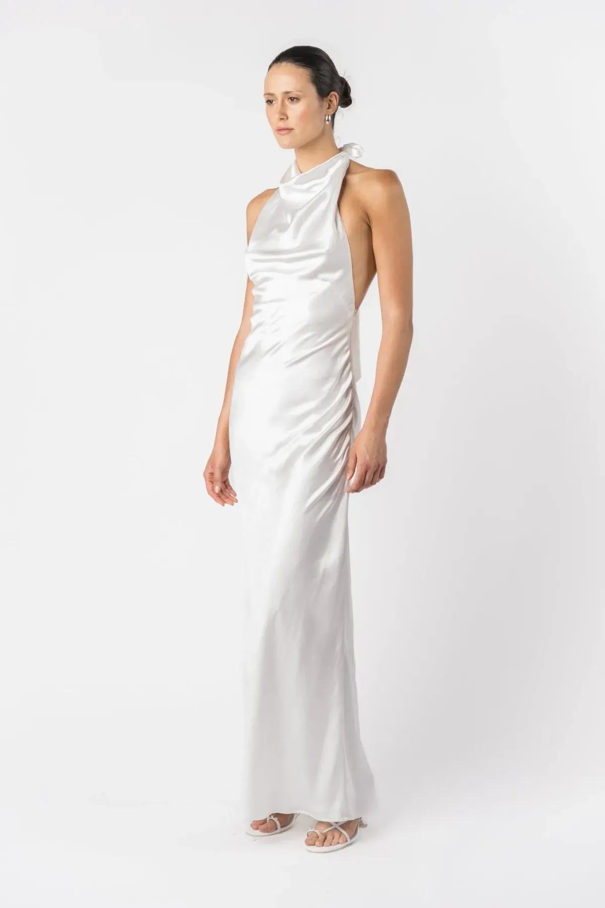One Fell Swoop Kristina Dress-Angel White Size 10 - Image 4
