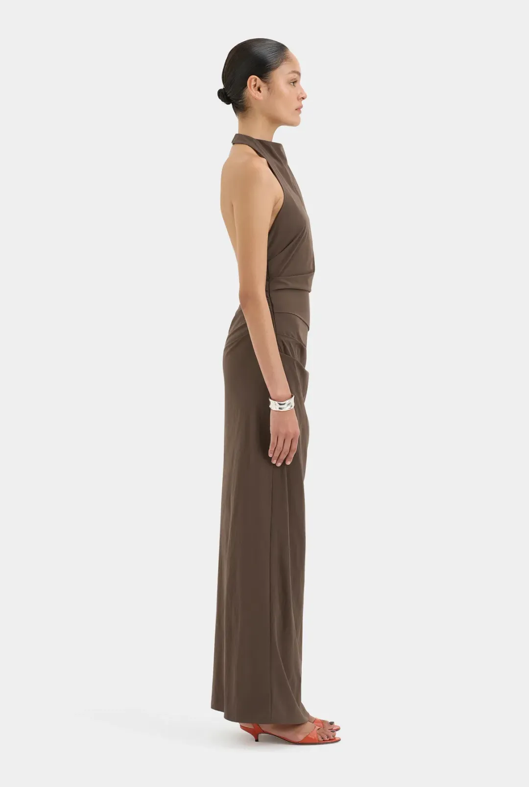 SIR THE LABEL SOL HALTER GOWN for rent on The Volte - main image