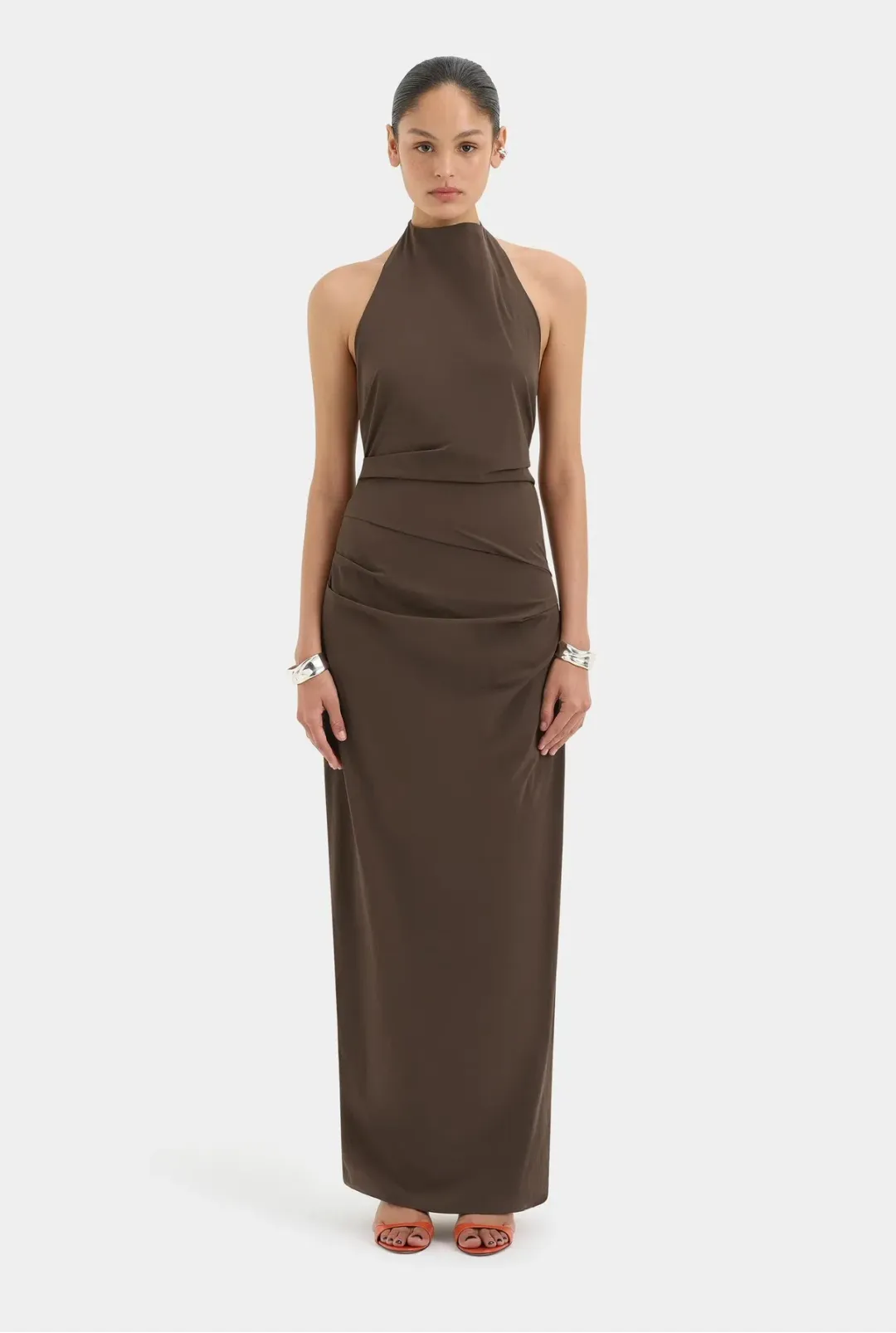 SIR THE LABEL SOL HALTER GOWN for rent on The Volte - main image