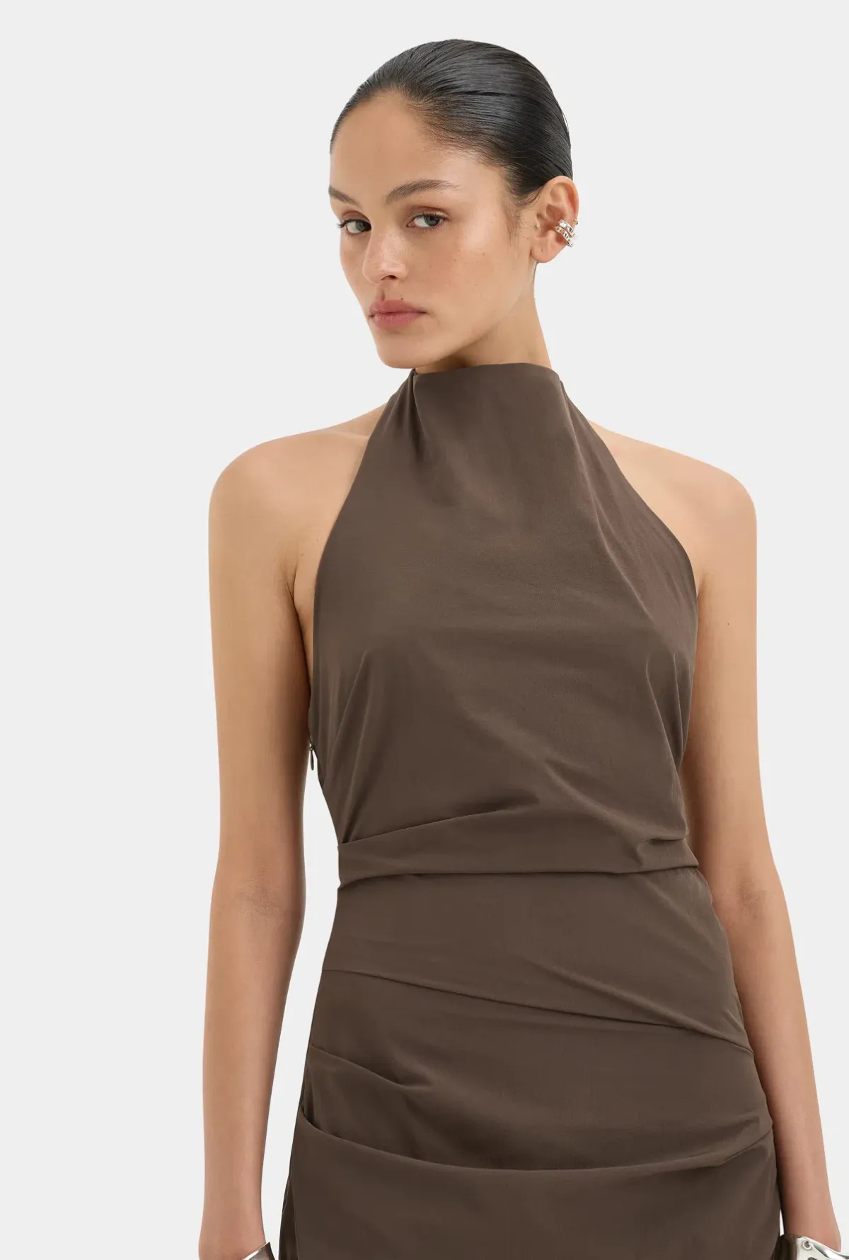 SIR THE LABEL SOL HALTER GOWN - Image 5