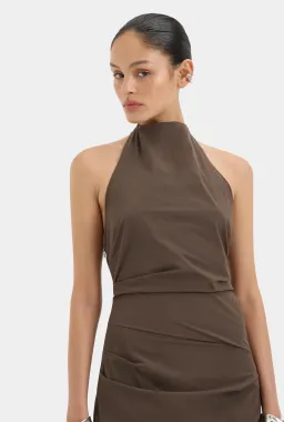 SIR THE LABEL SOL HALTER GOWN for rent on The Volte - image 5