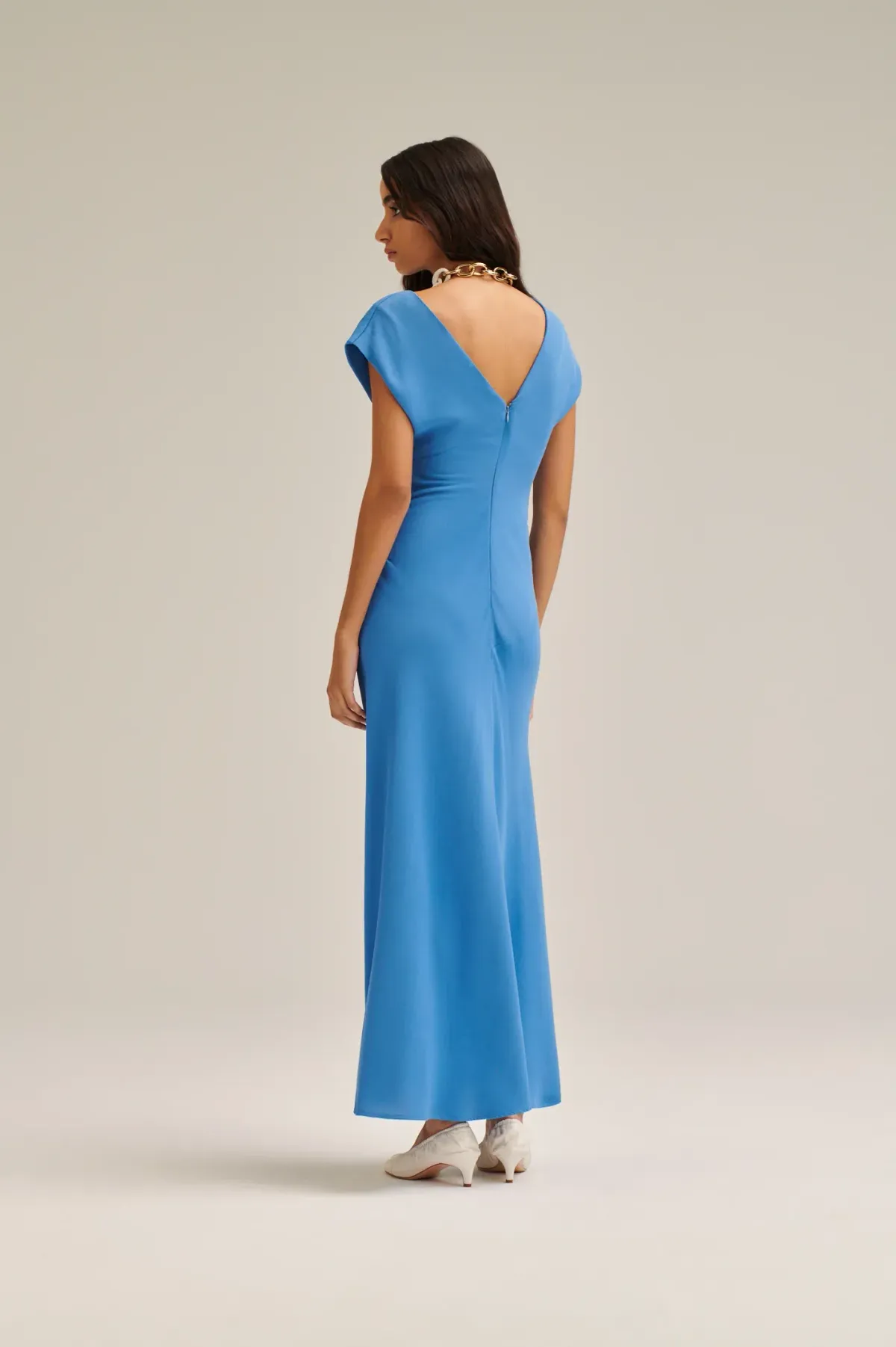 Scanlan Theodore Turban Ring Dress; size 10 - Image 3