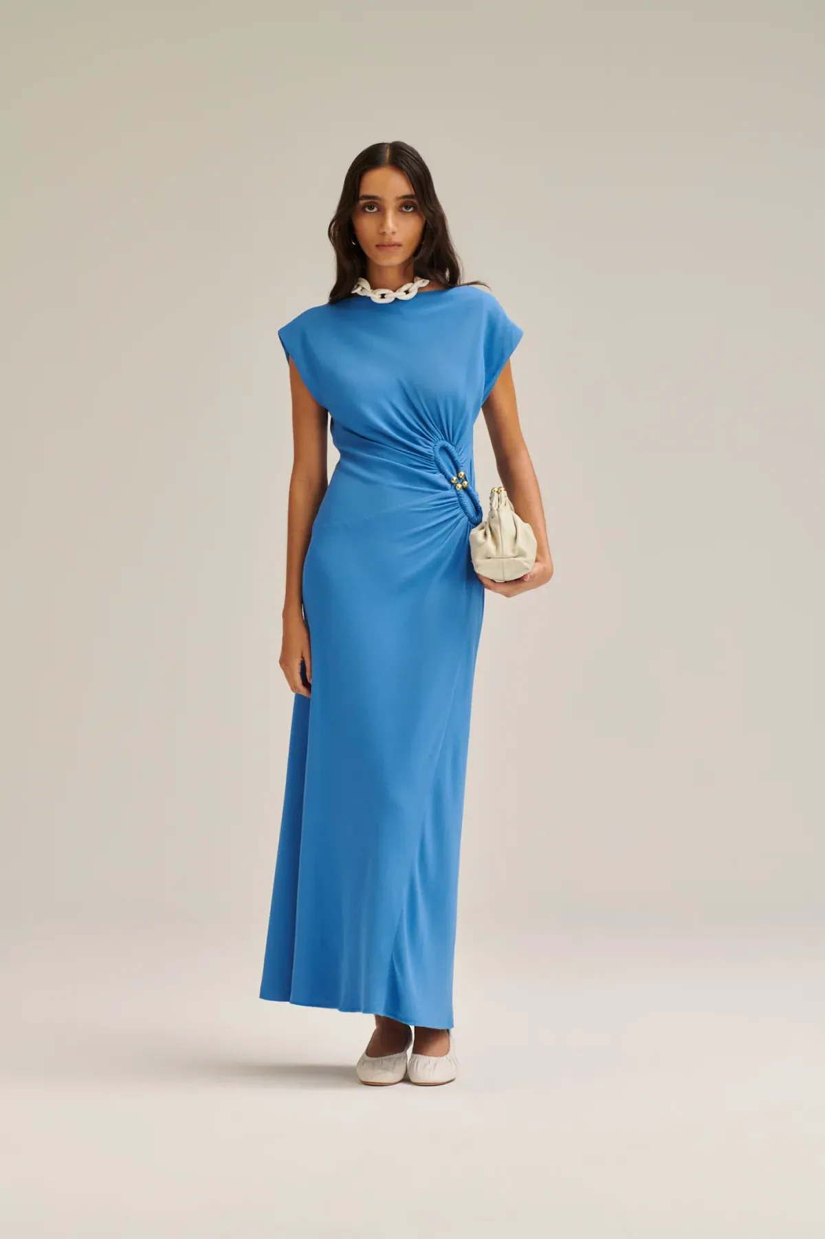 Scanlan Theodore Turban Ring Dress; size 12 - Image 5
