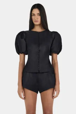 Hansen And Gretel Pellegrino Top Black Size XS for rent on The Volte - image 1