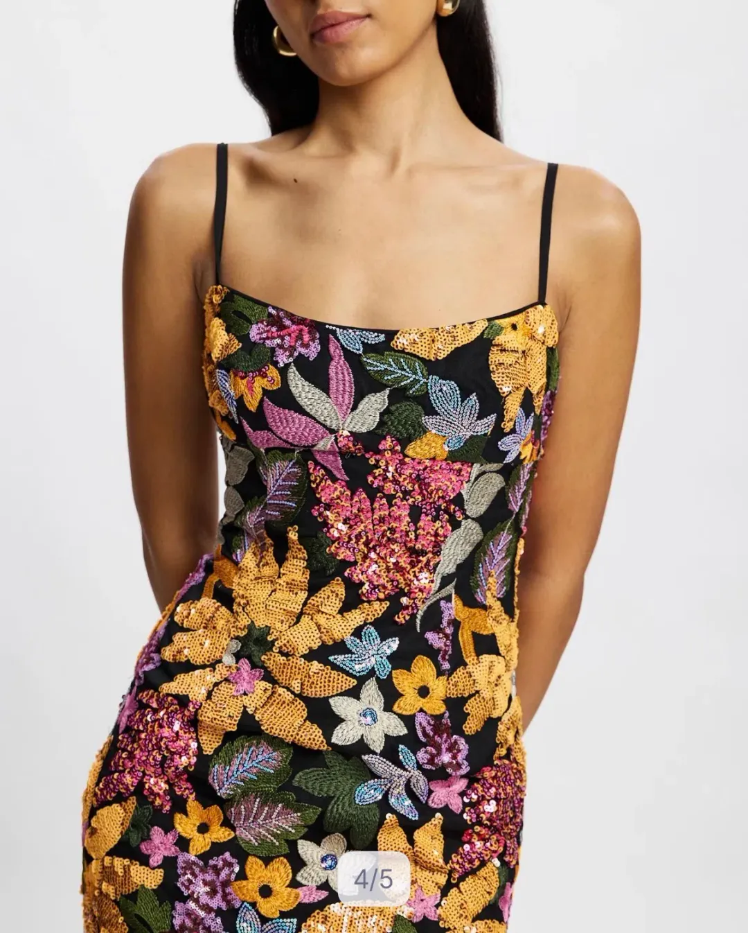 Romance by Honey and Beau Chiara Floral Dress for rent on The Volte - main image