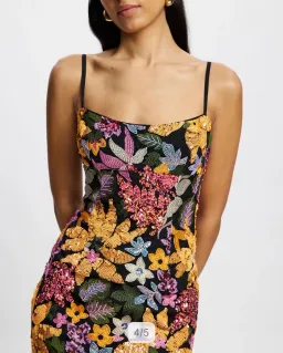 Romance by Honey and Beau Chiara Floral Dress for rent on The Volte - image 3