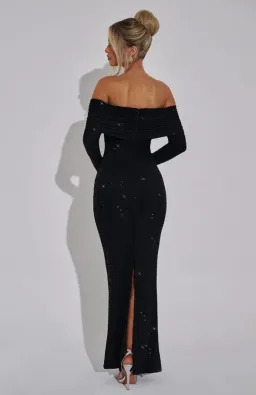 BABYBOO Cyprus Maxi Dress - Black for rent on The Volte - image 3