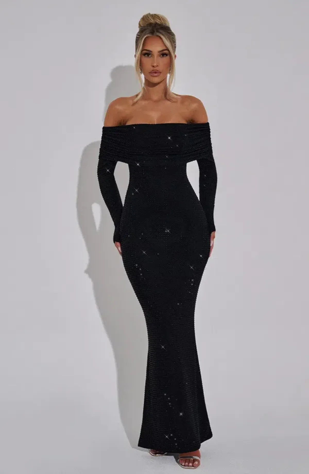 BABYBOO Cyprus Maxi Dress - Black - Image 1