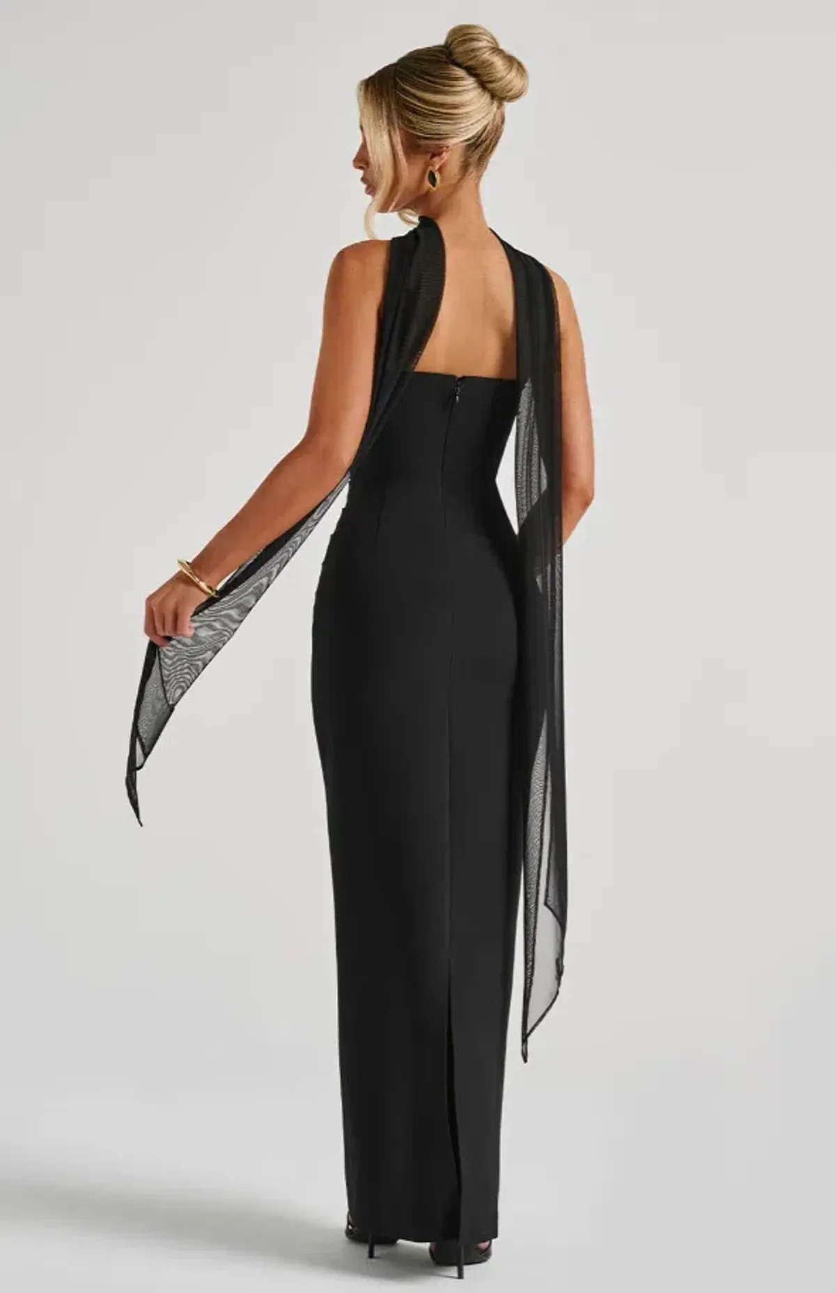 BABYBOO Yulia Maxi Dress - Black - Image 3