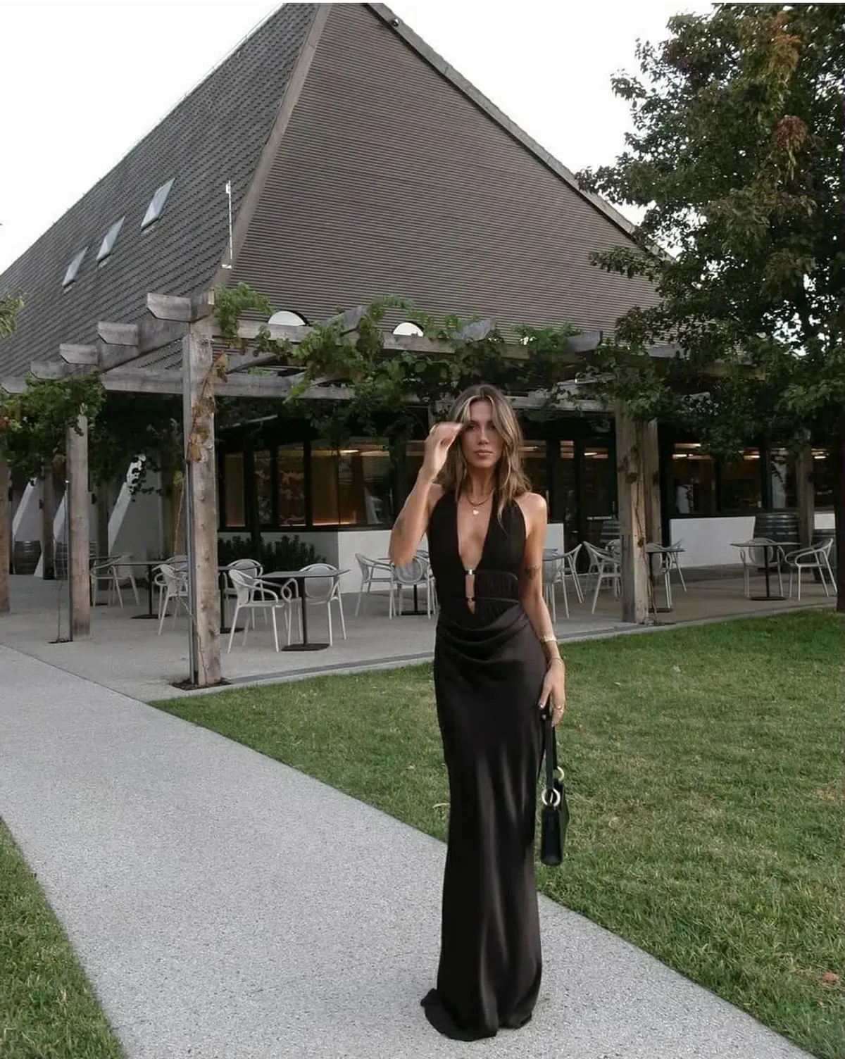 Misha THE 'CELINE' SATIN DRESS - Image 2