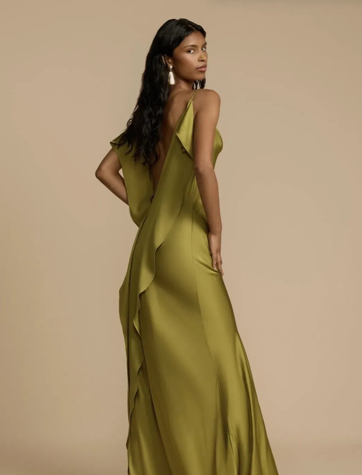 Arcina Ori, Odessa Dress, Pistachio, Size M / 10 - Image 5