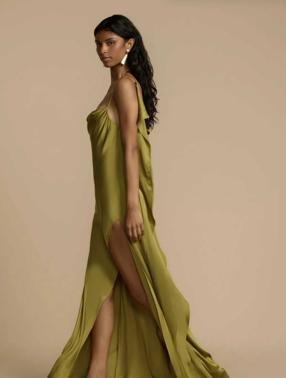 Arcina Ori, Odessa Dress, Pistachio, Size M / 10 - Image 4