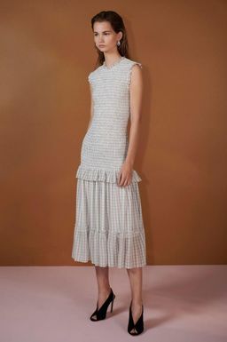 Rebecca Vallance Misty Midi Dress size 8 for rent on The Volte - image 4