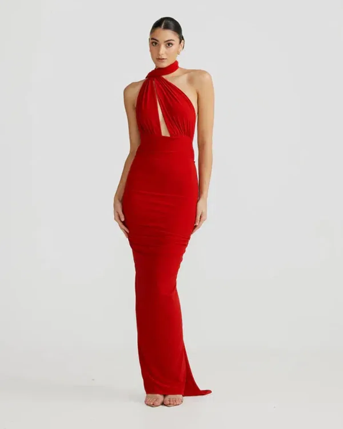 Melani Izabella Red Dress - Image 2