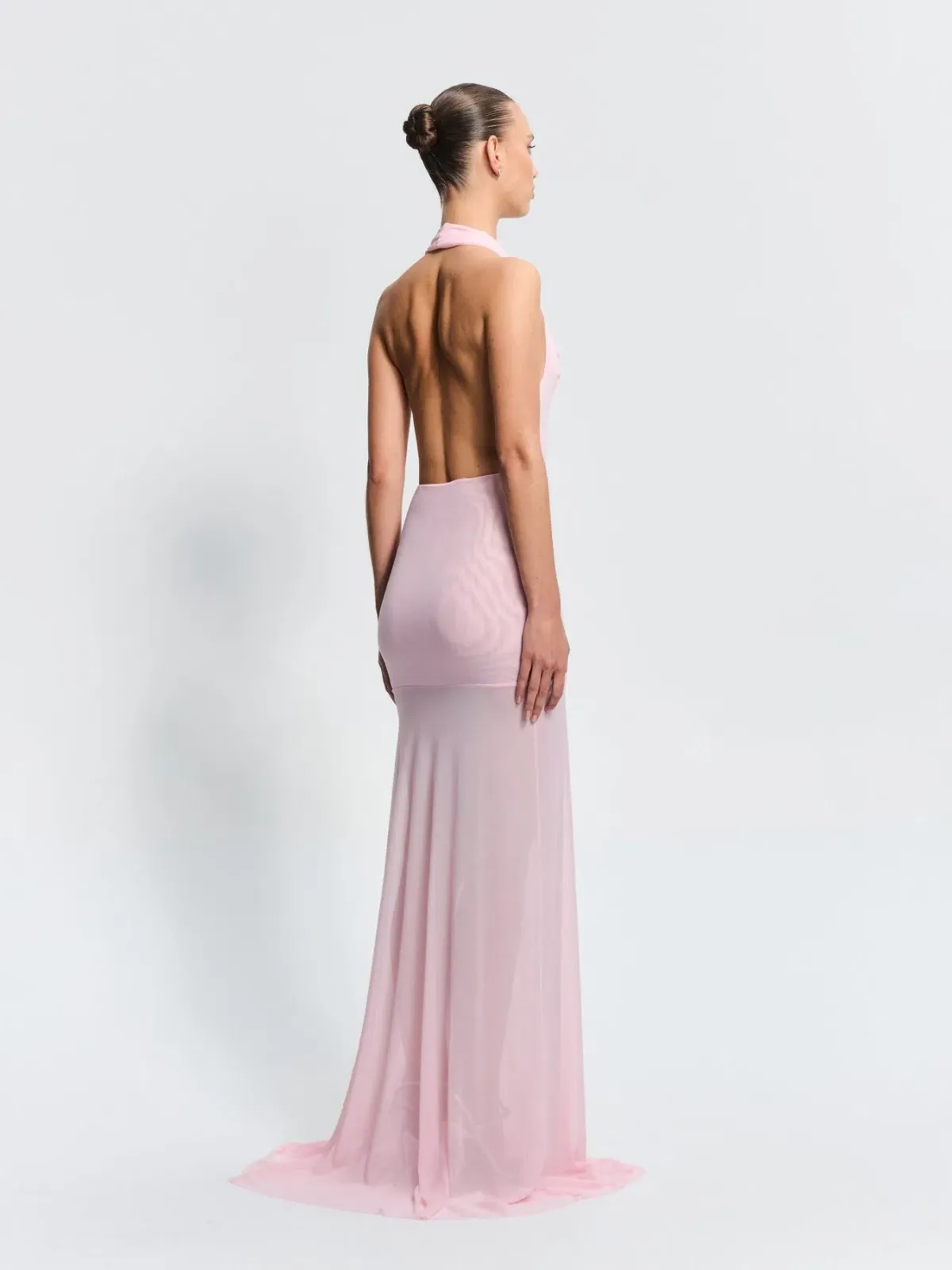 Effie Kats Cleo Gown in Petal Pink Size S / AU 8 - Image 2