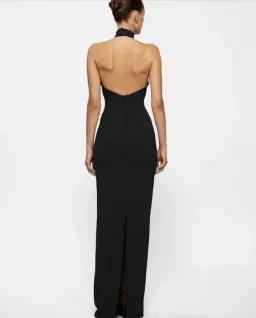 Effie Kats Rhi Gown in Black Size M for rent on The Volte - image 2