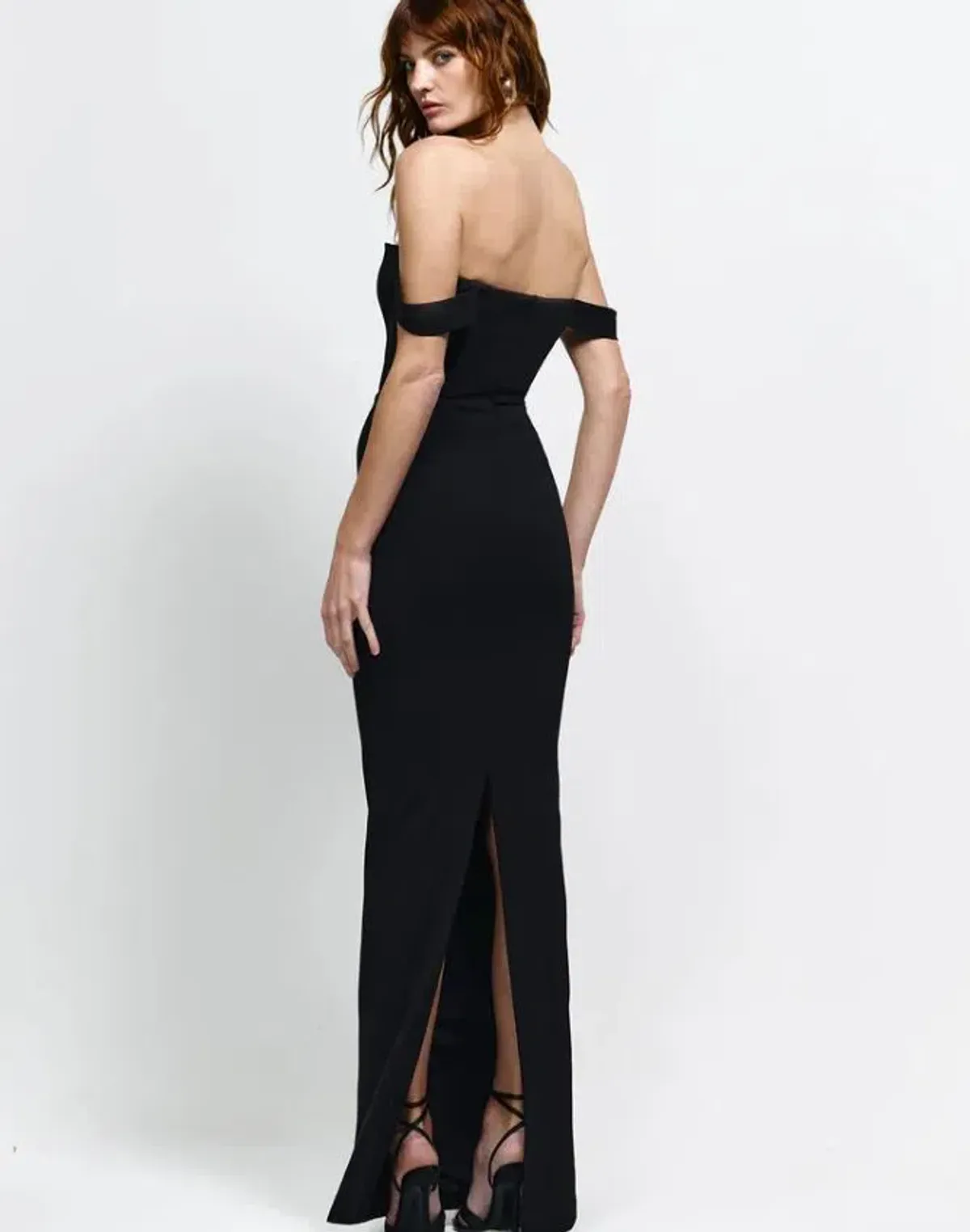 Effie Kats Louella Gown in Black Size 6 - Image 2