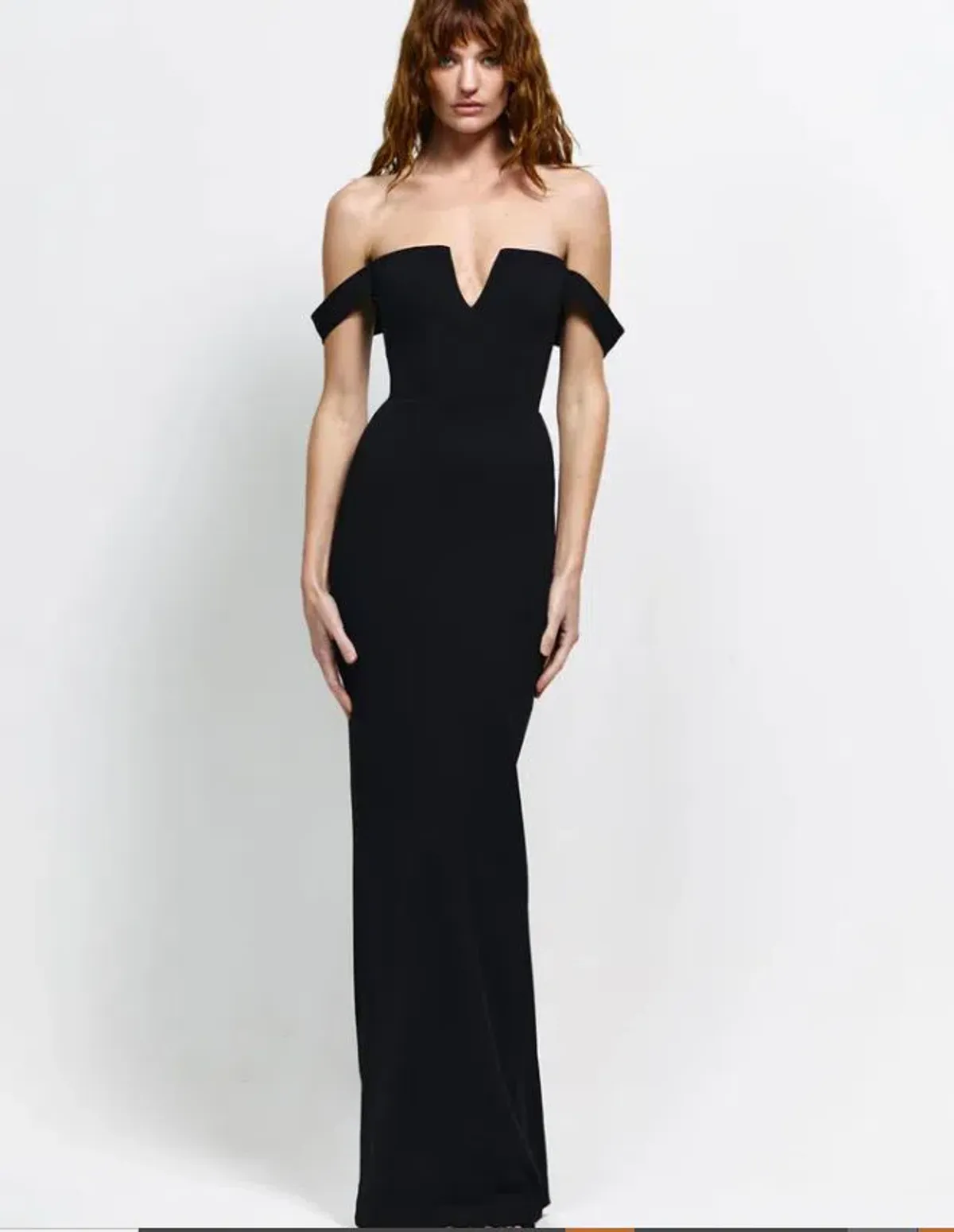 Effie Kats Louella Gown in Black Size 6 - Image 1