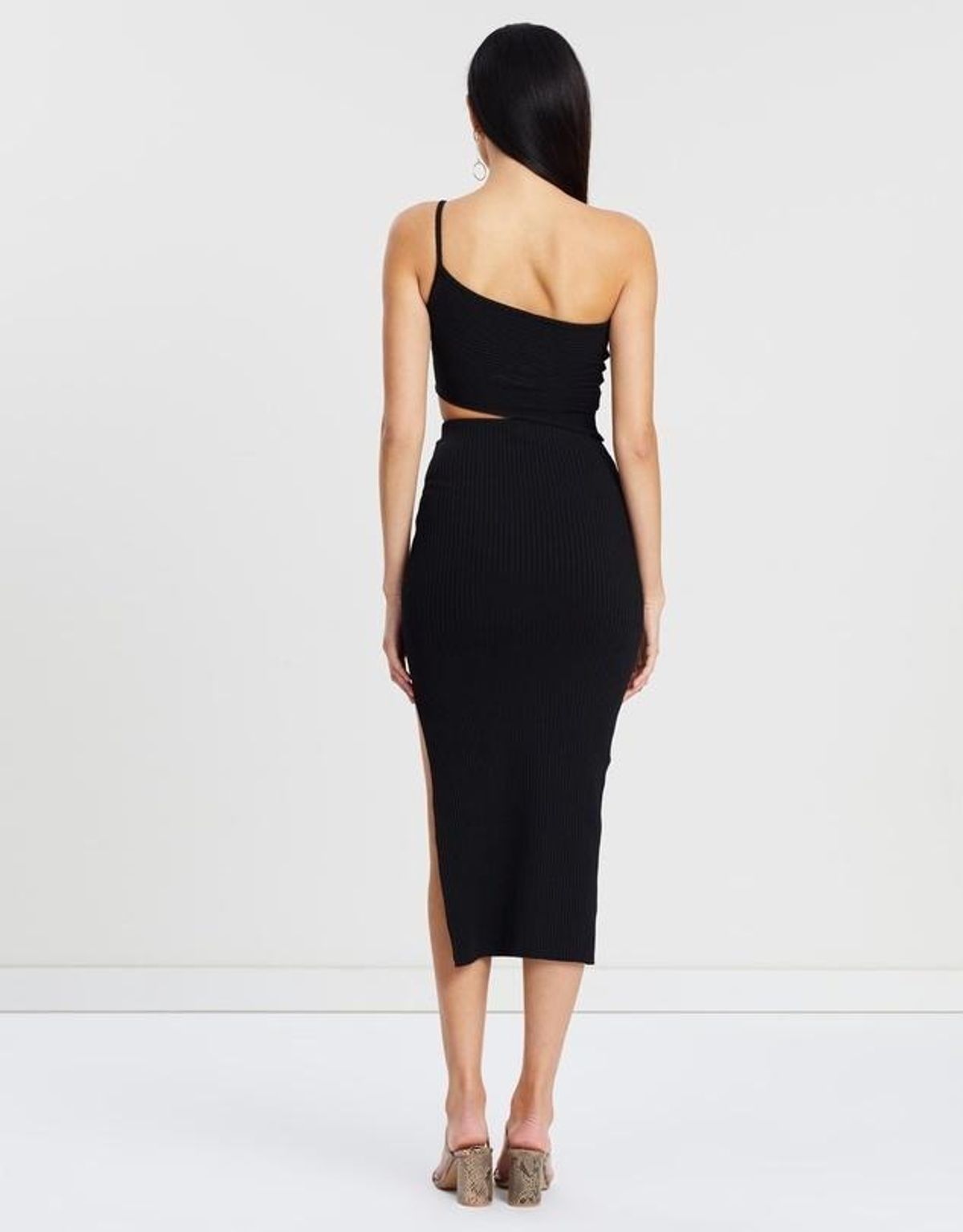 Bec & Bridge Darling Midi Dress Black Size AU 6 - Image 3