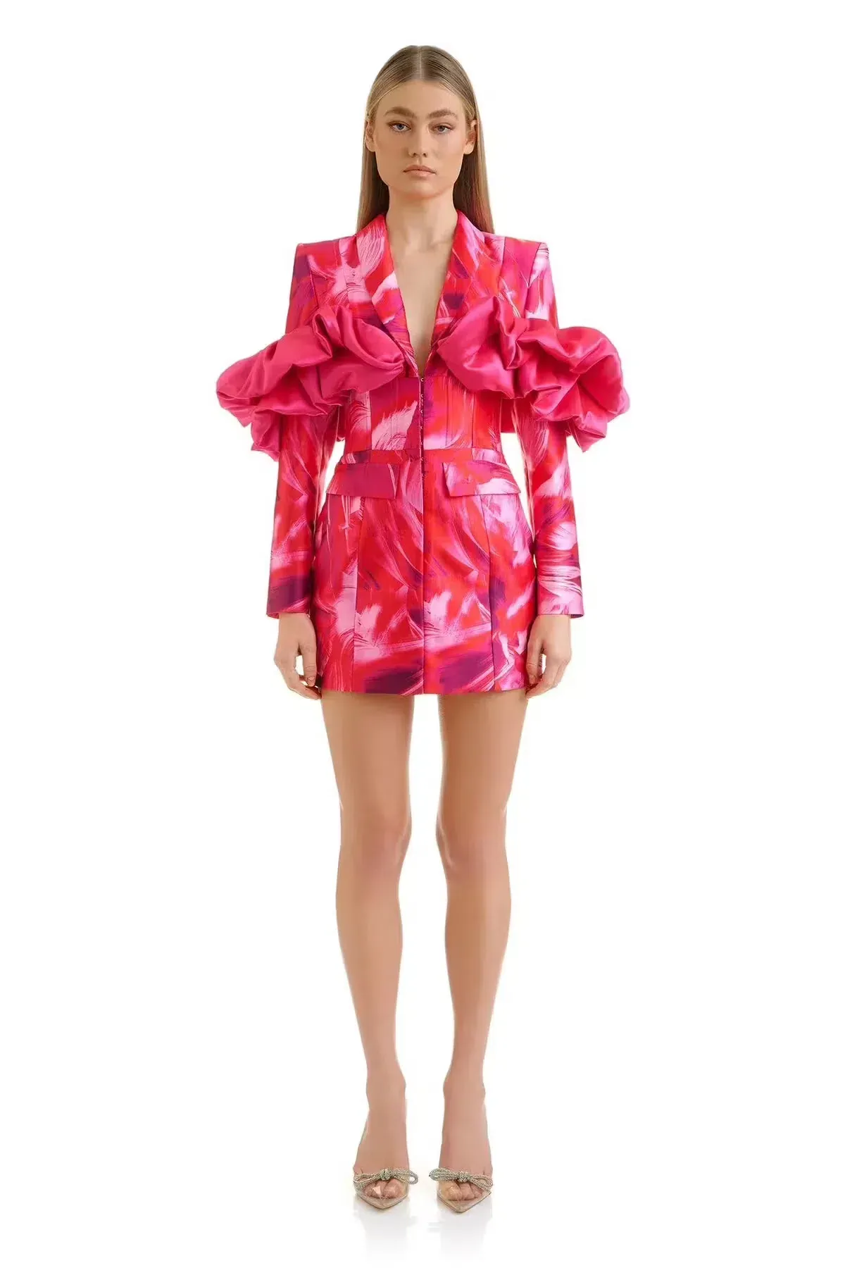 Eliya The Label- Stella Blazer Dress, Size 6- RRP $479 - Image 2