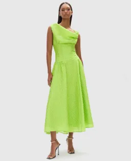 Rachel Gilbert Elley Dress Green 6/AU18 for rent on The Volte - image 1