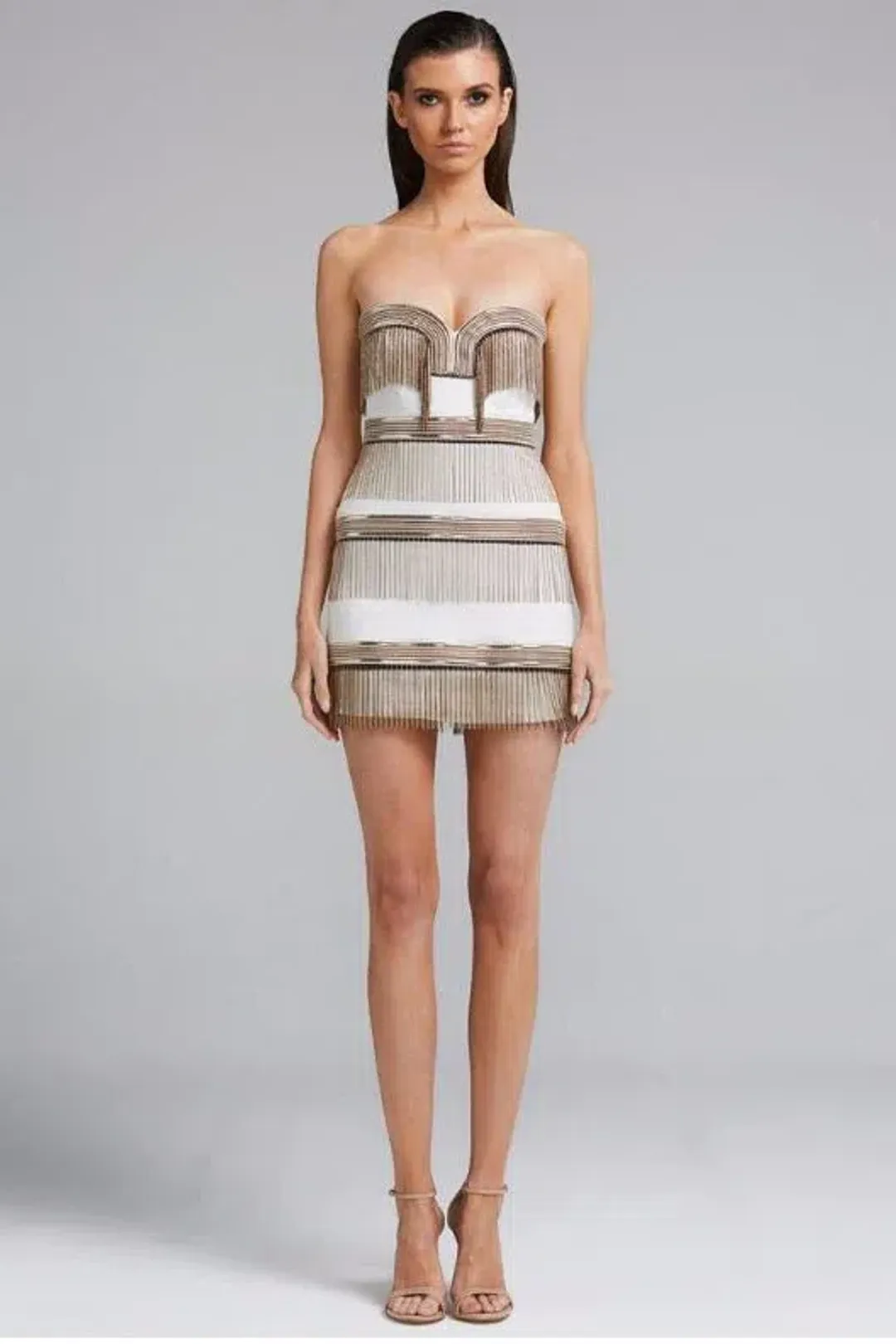 Eliya the Label Anarchy Dress White Size S for rent on The Volte - main image