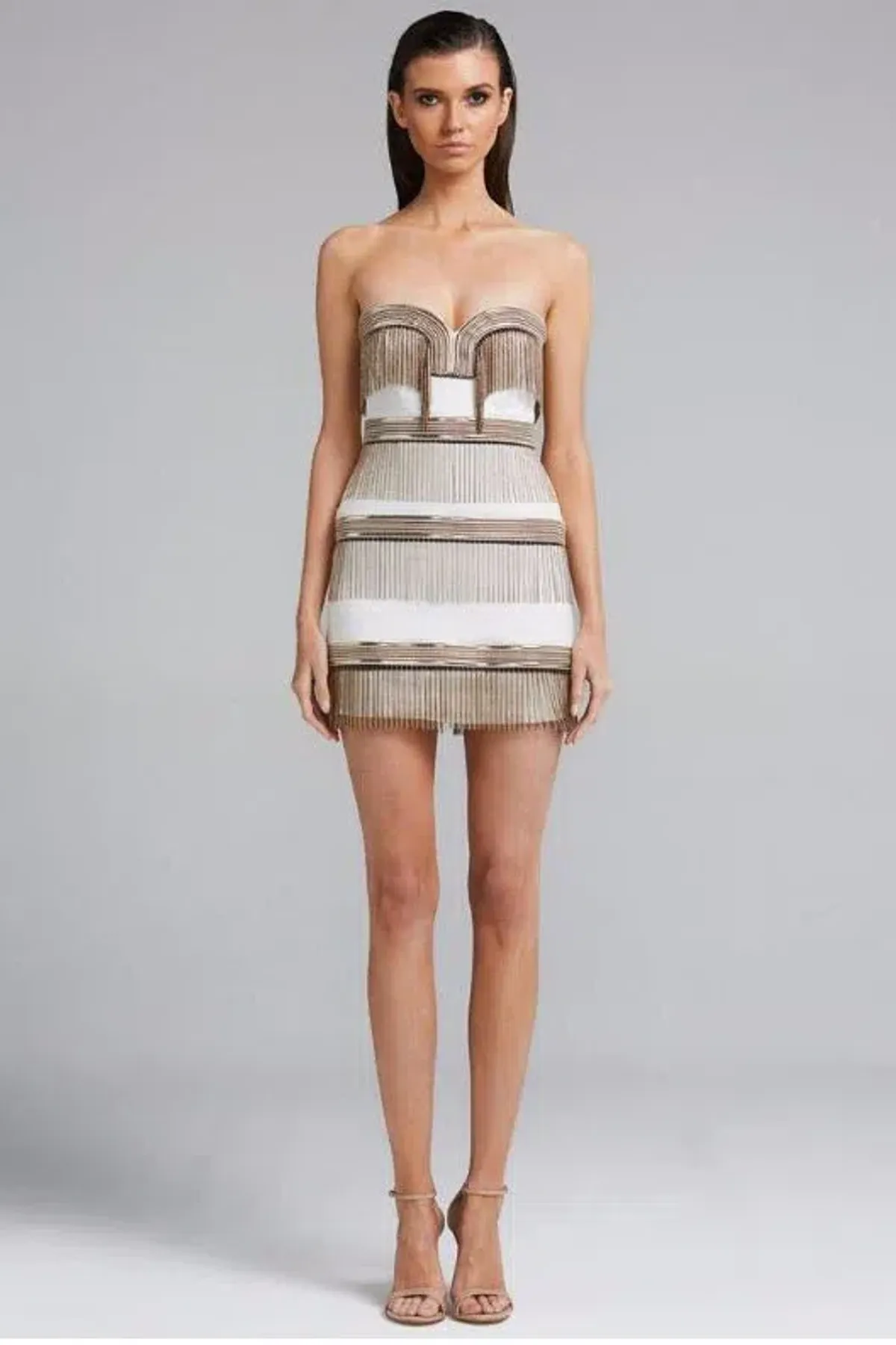 Eliya the Label Anarchy Dress White Size S for rent on The Volte - main image