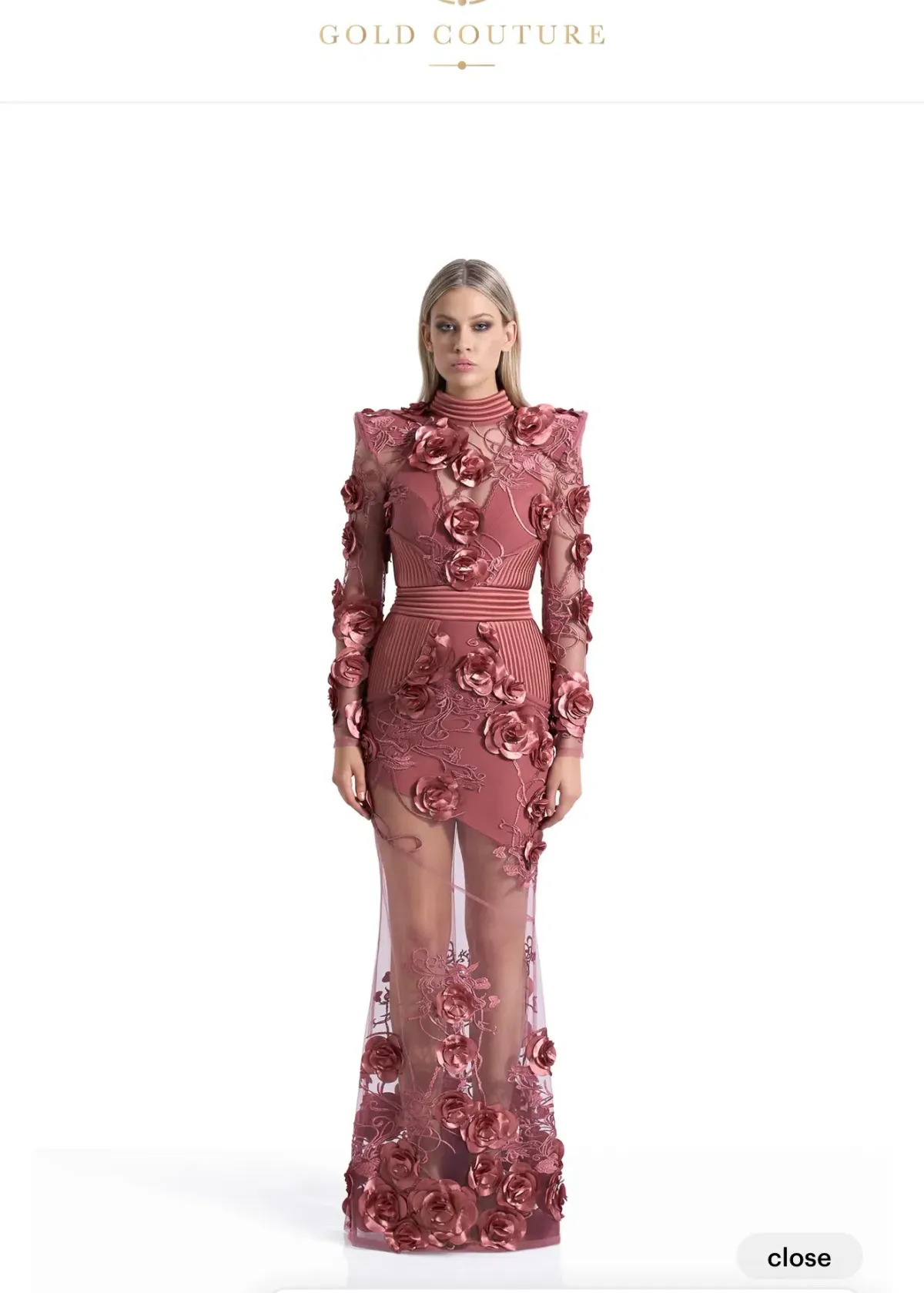 ZHIVAGO ONE MORE KISS DEAR GOWN - Image 1