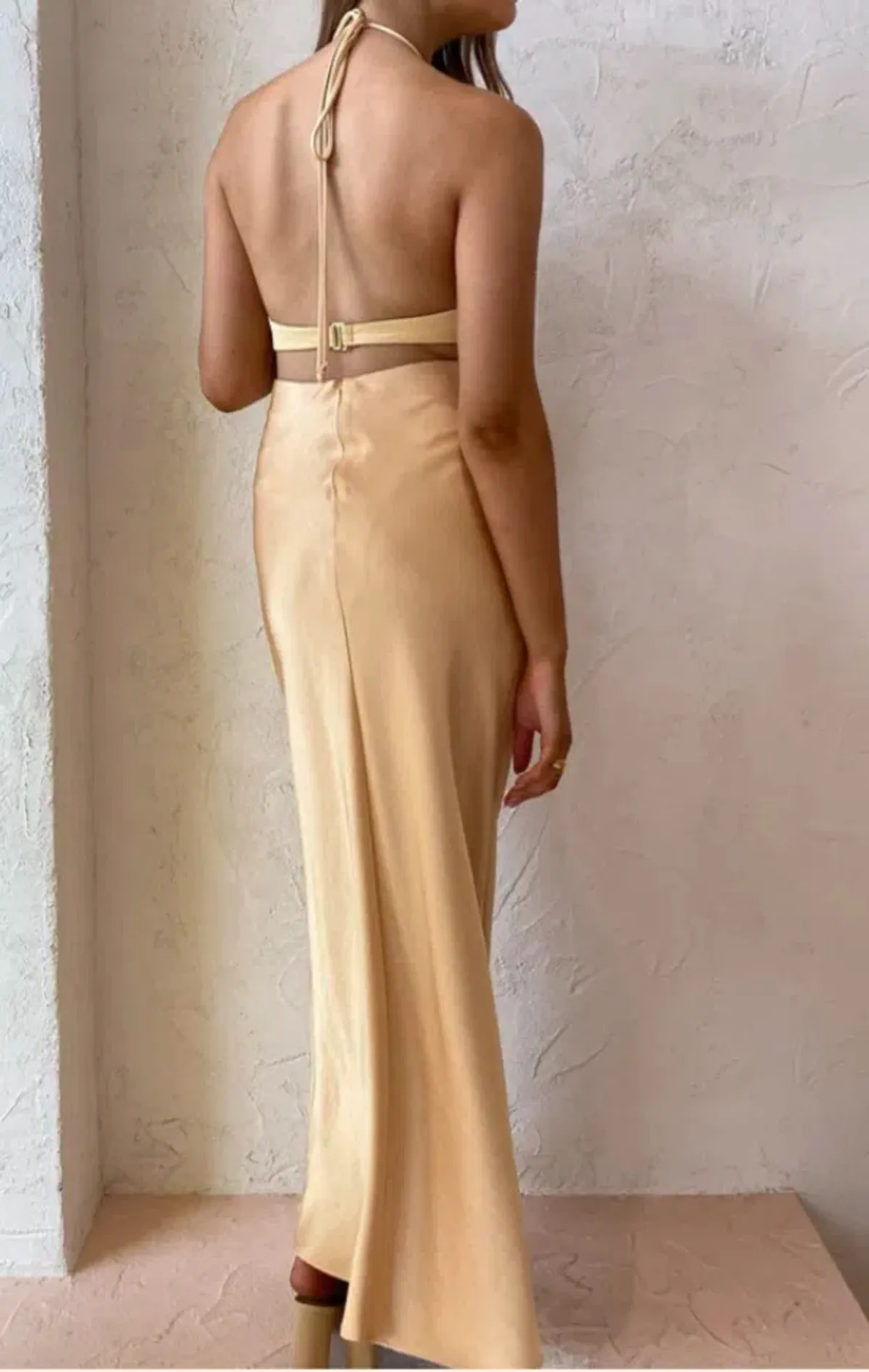 Bec and Bridge - CARRIE HALTER MAXI DRESS, SIZE 8, RRP$350 - Image 4