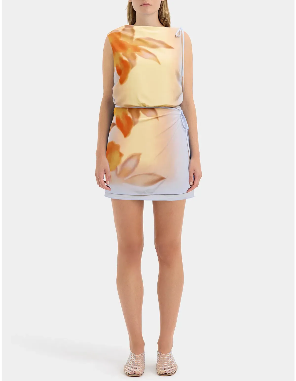 Sir the Label Serene Mini Dress Size 8 - Image 3