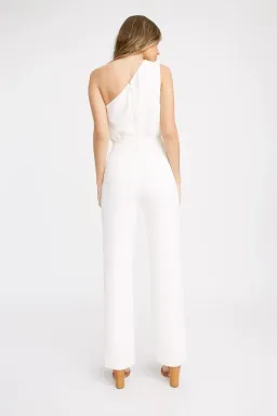 Kookai Aria Jumpsuit White Size 10 for rent on The Volte - image 2